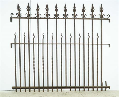 Reclaimed In Spear Top Wrought Iron Fence Run Olde Good Things