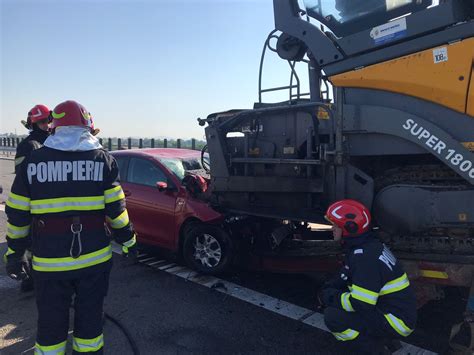 Foto Video Accident Pe Autostrada A Sebe Turda N Zona