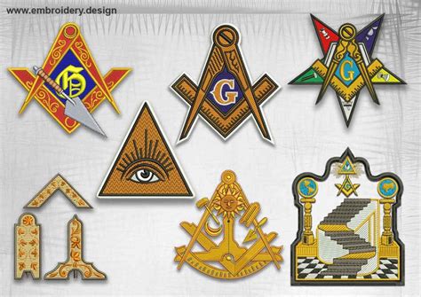 Various masonic logos