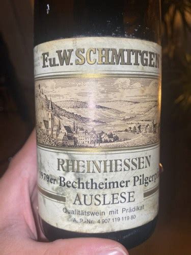 Schmitgen Bechtheimer Pilgerpfad Auslese Vivino US