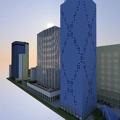 The Renaissance Tower Dallas Minecraft Project