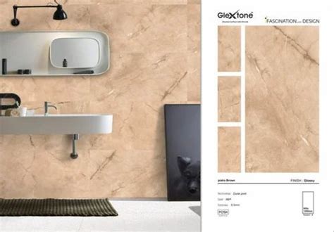 X Glextone Brand Polished Glazed Vitrified Floor Tiles