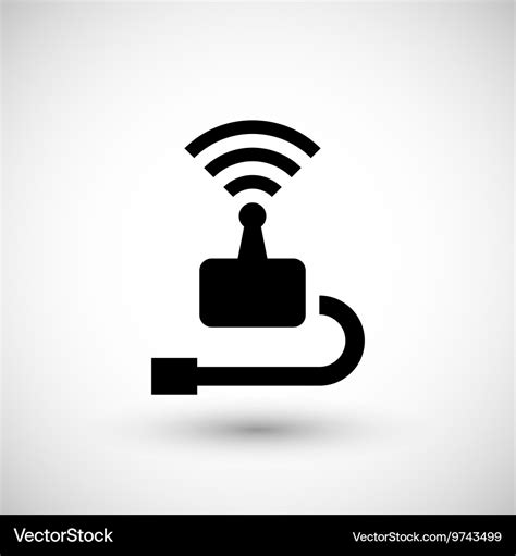 Wireless Transmitter Icon Royalty Free Vector Image