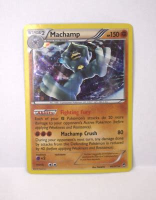 Pokémon TCG Machamp Furious Fists 46 111 Cosmos Holo Rare 2014 eBay