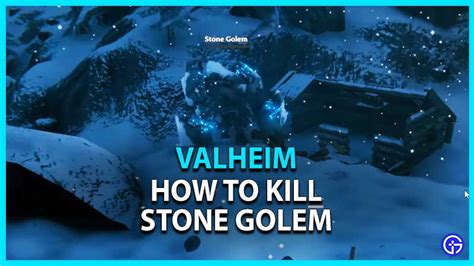 Valheim: How To Beat Stone Golem & Get Crystals