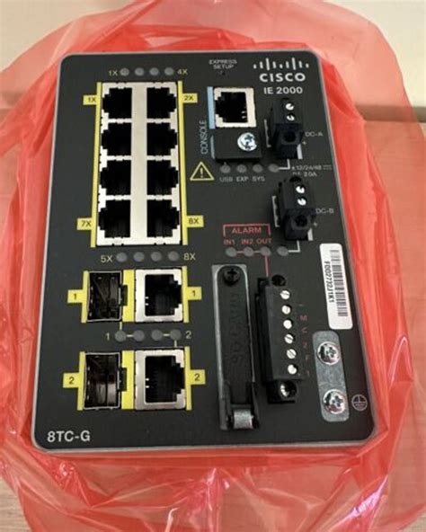 Cisco Ie 2000 8tc G E Industrial Ethernet Switch 2000 Series