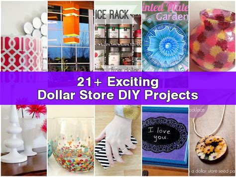 21+ Exciting Dollar Store DIY Projects