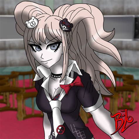 Junko Enoshima Danganronpa By Blolorbes On Deviantart