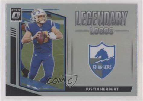 2021 Panini Donruss Optic Legendary Logos Justin Herbert LL 12 EBay