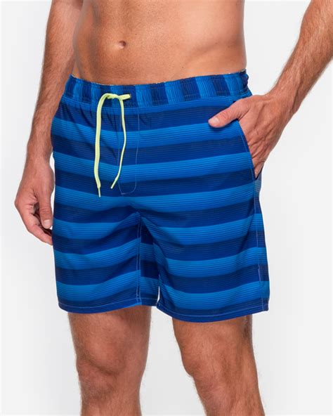 Baja Swim Trunk Serape Blue Devereux