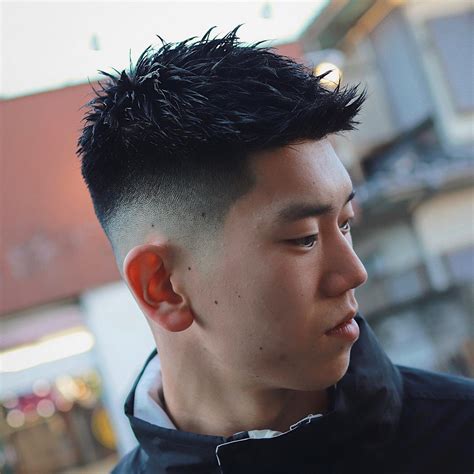 Korean Spiky Hairstyle For Men