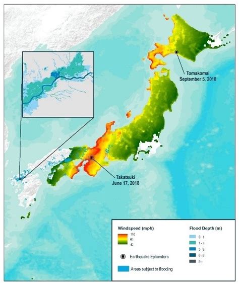 Japan Flooding 2018 Map Over 1m Persons To Evacuate Homes In Japan