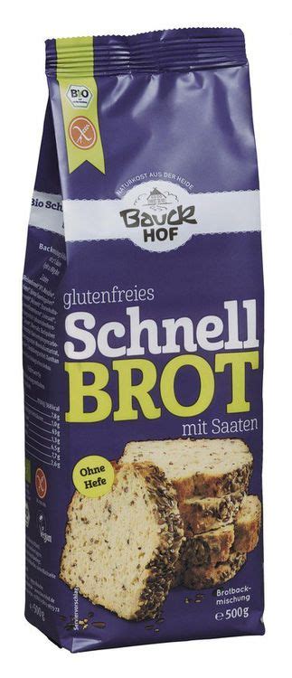 Bauck Schnellbrot Glutenfrei Bio G Reformhaus Shop De Ihr