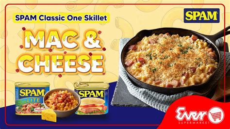 Spam Classic One Skillet Mac And Cheese