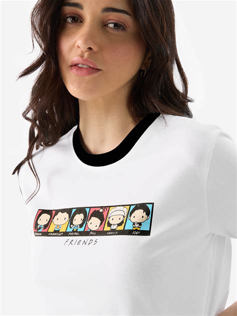 Buy F R I E N D S The Gang Women Relaxed Fit T Shirts Online At The Souled Store