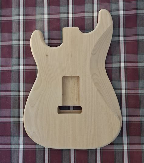 2 Pc Alder Stratocaster Body Woodtech Routing Llc