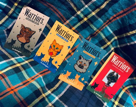 Warrior Cats Warriors Hard Enamel Pins Etsy