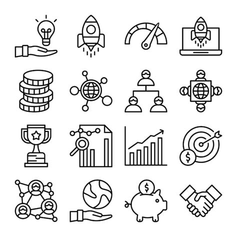 Premium Vector Startup Outline Icon Vector