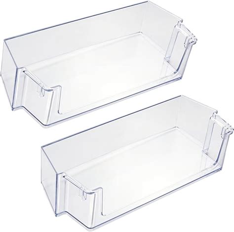 2 Pcs Upgraded W11239961 W10900538 Refrigerator Door Shelf Bin