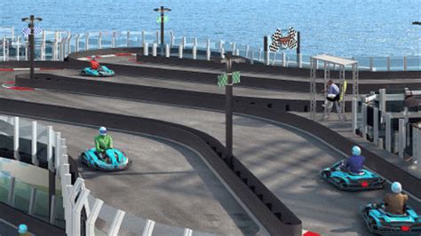 This Cruise Ship Will Feature a Two-Level Go-Kart Track | Mental Floss