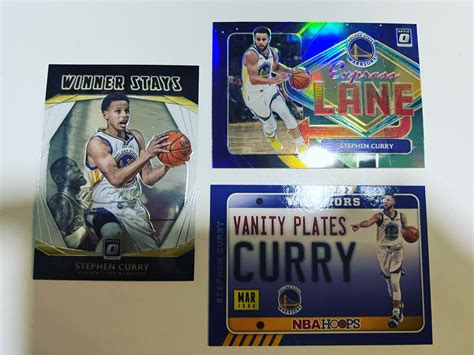 Stephen Curry Cards Express Lane Holo 興趣及遊戲 收藏品及紀念品 明星周邊 Carousell