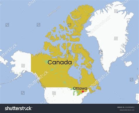 High Detailed Map Canada Outline Map Stock Vector Royalty Free 2193959453 Shutterstock