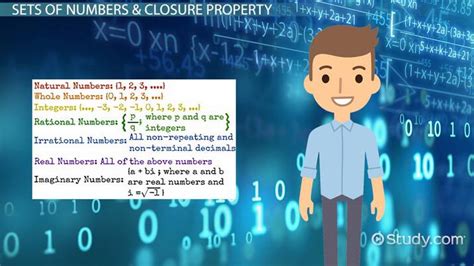 Closure Property Overview And Examples Lesson