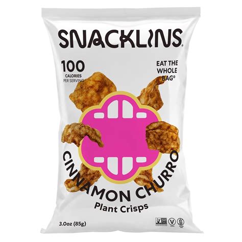 Snacklins Plant Based Crisps Vegan Healthy Gluten Grain Plant Based Crisps 100 Kosher