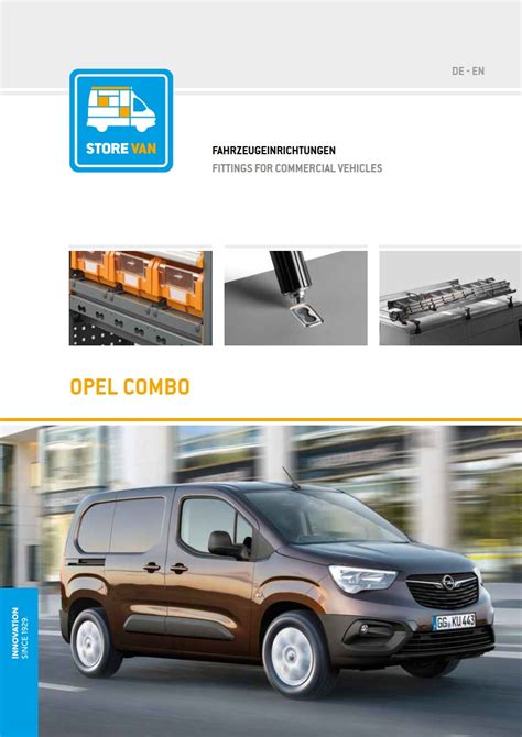 Online Katalog Fahrzeugeinrichtung F R Opel Combo M S L