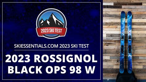 Rossignol Black Ops W Skiessentials Ski Test Youtube