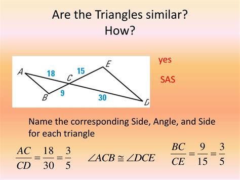 Proving Similar Triangles Examples