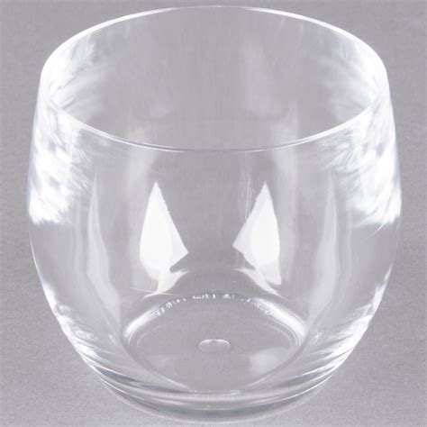 Get Sw 1460 Cl 8 Oz Clear Plastic Stemless Wine Glass 24case