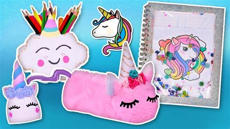 UTILES ESCOLARES De UNICORNIO Para Este REGRESO A CLASES