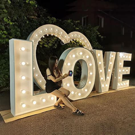 Light Up Number 4ft Large Giant Party Led Mosaic Marquee Letter Rgb