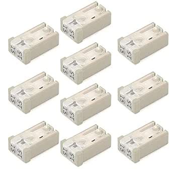 Amazon Pcs Slotted Automotive Mcase Mini Shaped Cartridge Fuse