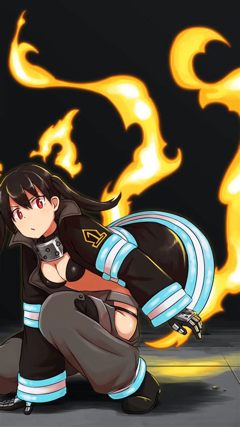 Fire Force Tamaki Kotatsu 4k Hd Phone Wallpaper Rare Gallery