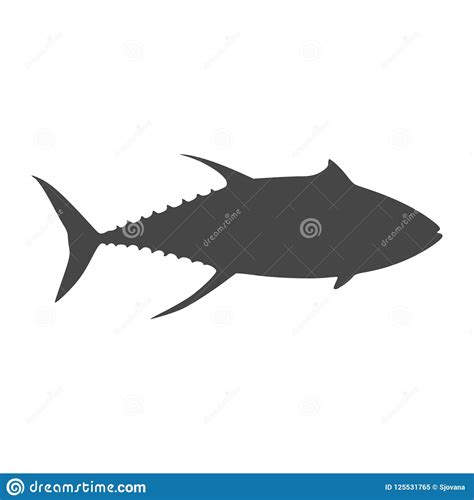 Icono Plano Simple De Los Pescados Logotipo De Los Pescados