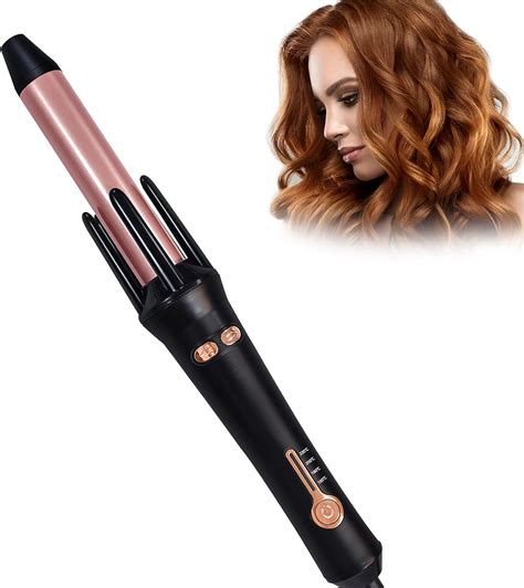 Amazon Rotating Curling Iron Automatic Self Curling Wand Hair