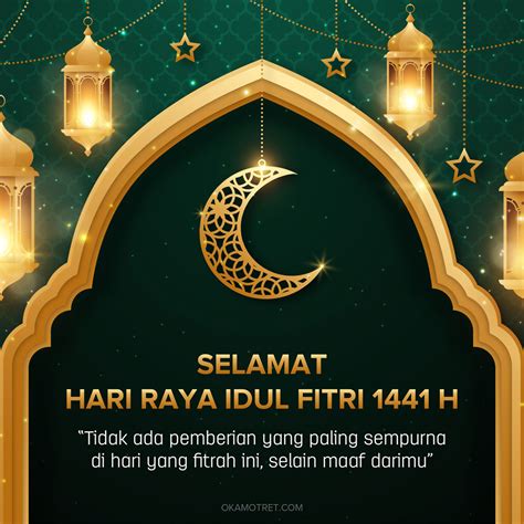 22 Kartu Ucapan Idul Fitri 2022