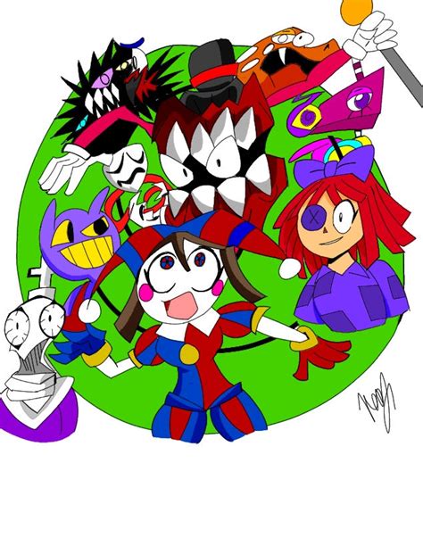 The Amazing Digital Circus from Glitch fanart by Denzionbro on DeviantArt