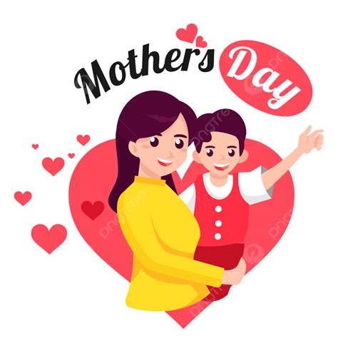 Happy Mothers Day With Mother And Child Mothers Day Mothers Day 2023