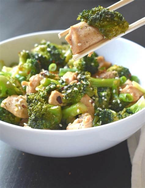 ONE POT KETO SESAME CHICKEN AND BROCCOLI SIMPLE RECIPES