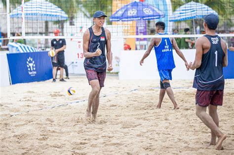 31st Sea Games [beach Volleyball] Singapore Suffer Opening Day Defeats