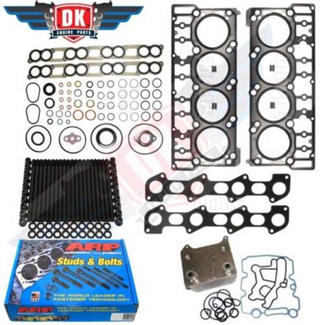 Ford 6 0 Powerstroke Black Diamond Head Gasket Oil Cooler ARP Stud Kit