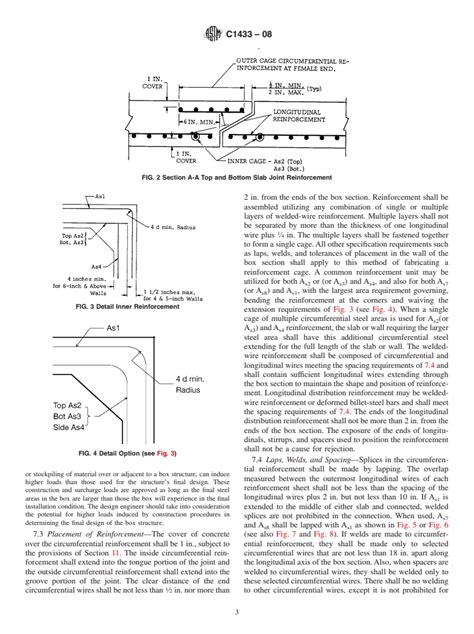 ASTM C1433 08 Standard Specification For Precast Reinforced Concrete