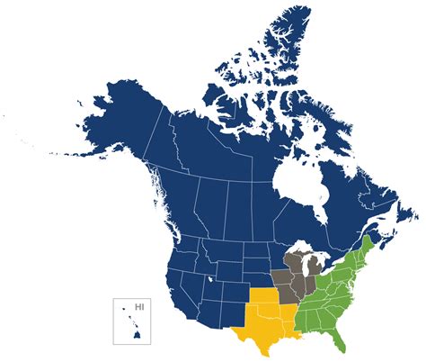 US Map Territories | POLARIS Laboratories®