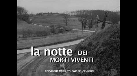 LA NOTTE DEI MORTI VIVENTI 1968 Night Of The Living Dead Italiano