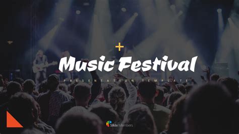 Music festival Simple Presentation Google Slides Template