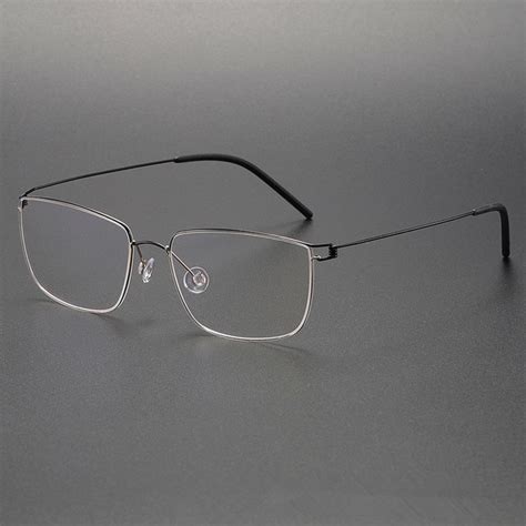 Denmark Brand Screwless Optical Glasses Frame Men Women Square Titanium