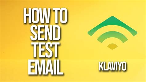 How To Send Test Email Klaviyo Tutorial YouTube